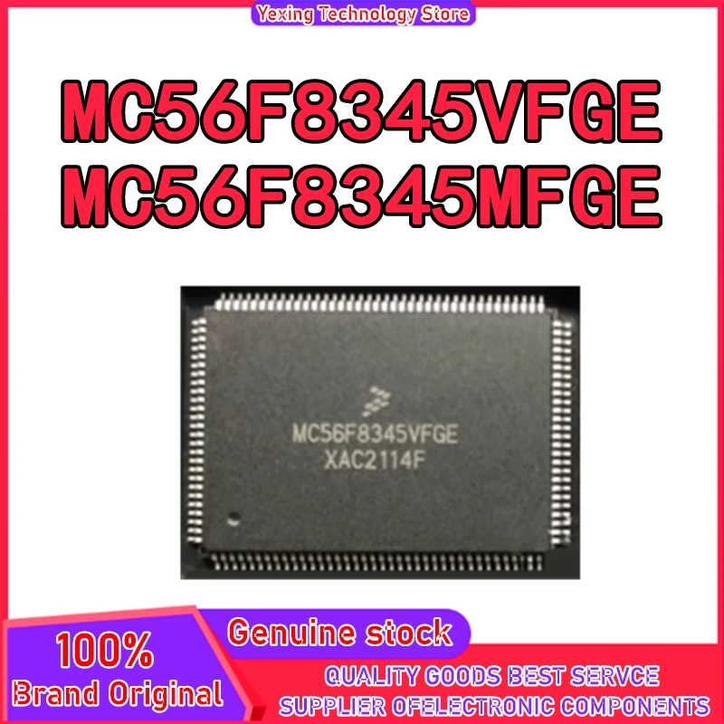 MC56F8345VFGE MC56F8345MFGE LQFP-128 микросхема 100% новый оригинал на складе
MC56F8345VFGE MC56F8345MFGE LQFP-128 микросхема 100% новый оригинал на складе