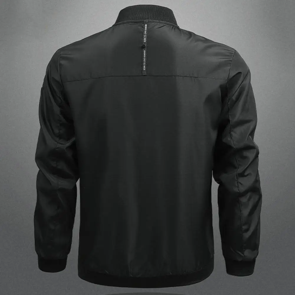 Long Sleeves Coat Men Coat Versatile Men's Stand Collar Cardigan Stylish Zipper Closure Soft Breathable Spring/fall Jacket
Long Sleeves Coat Men Coat Versatile Men's Stand Collar Cardigan Stylish Zipper Closure Soft Breathable Spring/fall Jacket