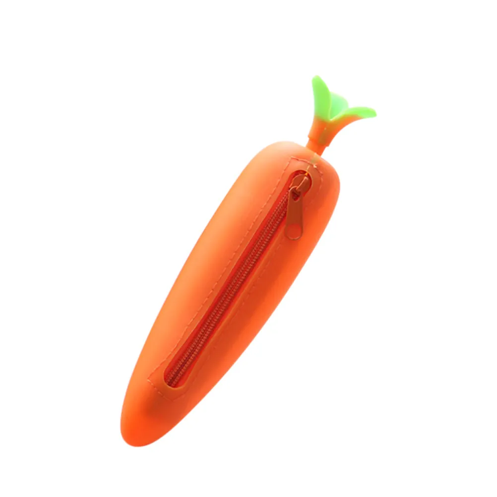 1 Piece Silicone Carrot Pen Case Reusable Pencil Case for School Supplies Art Student Gift Stationery Organizer
1 Piece Silicone Carrot Pen Case Reusable Pencil Case for School Supplies Art Student Gift Stationery Organizer