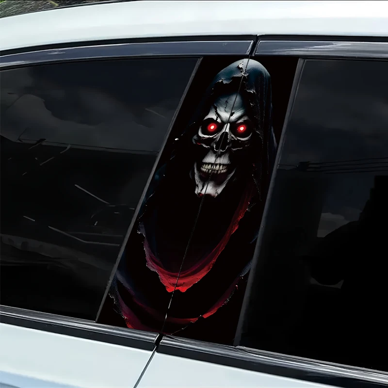 2 pieces of car B-pillar stickers Grim Reaper Vinyl protective film
2 pieces of car B-pillar stickers Grim Reaper Vinyl protective film