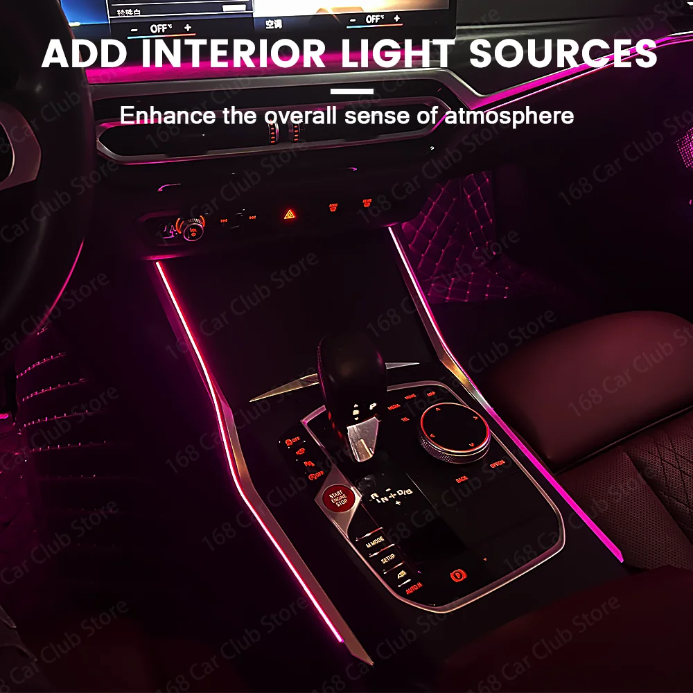 LED 11 color adhesive center console saddle light ambient light For BMW New 3/4 Series G20 G22 M3 M4 Car Console Saddle Light
LED 11 color adhesive center console saddle light ambient light For BMW New 3/4 Series G20 G22 M3 M4 Car Console Saddle Light