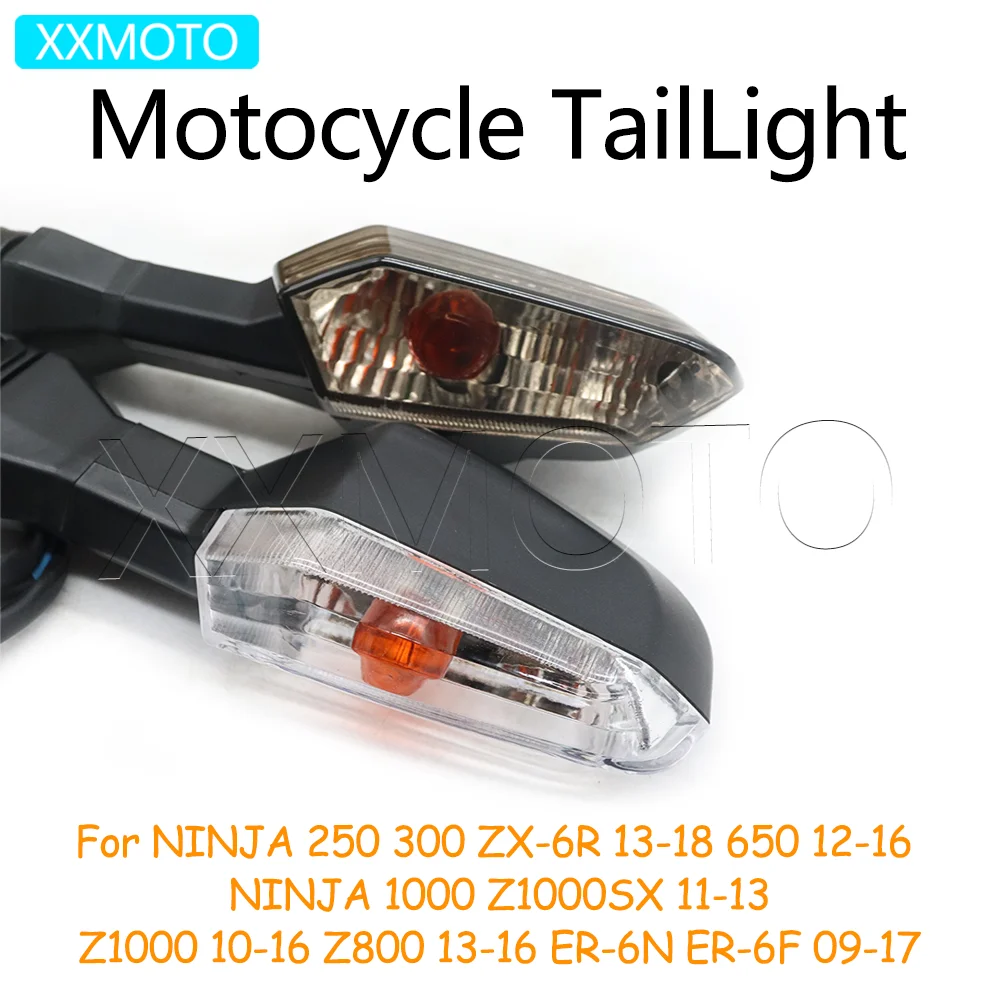 For Kawasaki NINJA250 NINJA300 ZX-6R 13-18 NINJA650 12-16 NINJA1000 Z1000SX Z1000 Z800 ER6N ER6F Motorcycle Turn Signals Lights
For Kawasaki NINJA250 NINJA300 ZX-6R 13-18 NINJA650 12-16 NINJA1000 Z1000SX Z1000 Z800 ER6N ER6F Motorcycle Turn Signals Lights
