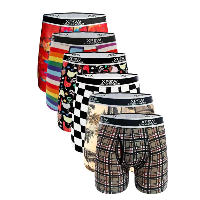 6Pcs Men Underwear Boxers Breathable Man Swimming Underpants Plus Size Print Mens Panties Trunks Sexy Men's Boxershorts
6Pcs Men Underwear Boxers Breathable Man Swimming Underpants Plus Size Print Mens Panties Trunks Sexy Men's Boxershorts