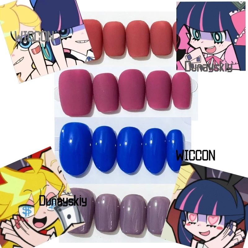 Panty Stocking Cosplay Props Nails Matte Glossy Blue Pink Red Nails Kawaii Jirai Kei Daily Halloween Christmas Panty Stocking
Panty Stocking Cosplay Props Nails Matte Glossy Blue Pink Red Nails Kawaii Jirai Kei Daily Halloween Christmas Panty Stocking