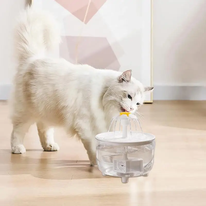 Cat Water Dispenser Circular Transparent Water Dispenser Fountain With Water Pump Large Capacity Bird Shower Accessories Water
Cat Water Dispenser Circular Transparent Water Dispenser Fountain With Water Pump Large Capacity Bird Shower Accessories Water