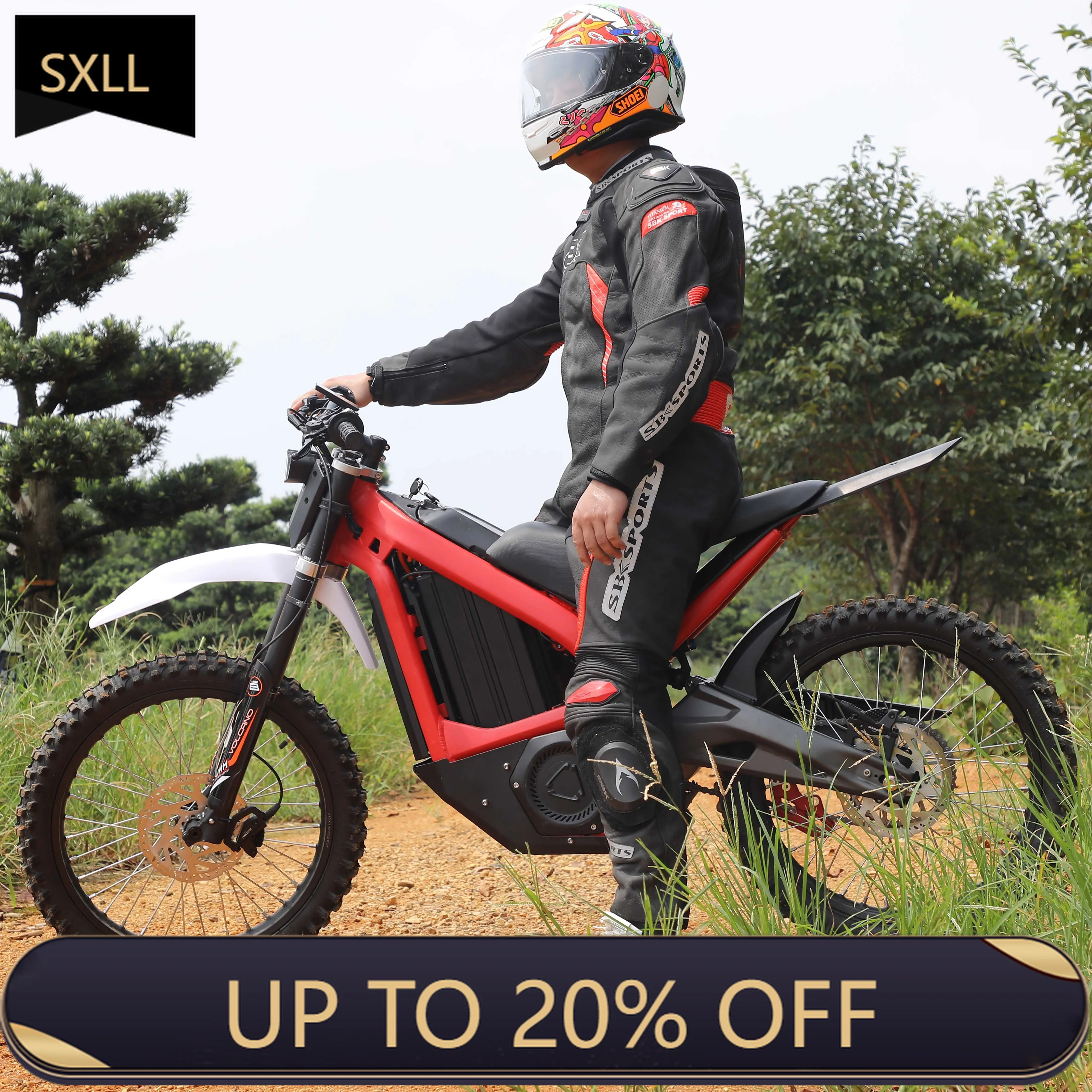 SXLL 72V 3000W mid-mounted motor Bafang electric motorcycle bicycle 30ah lithium ion automatic cruiser 85-100kmh cross motorcycl
SXLL 72V 3000W mid-mounted motor Bafang electric motorcycle bicycle 30ah lithium ion automatic cruiser 85-100kmh cross motorcycl
