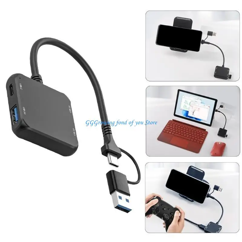 H9EB USB+USB C Hub (4 in 1) USB C Hub USB C to 2xUSB2.0+1xUSB3.0+1xType C Extender
H9EB USB+USB C Hub (4 in 1) USB C Hub USB C to 2xUSB2.0+1xUSB3.0+1xType C Extender