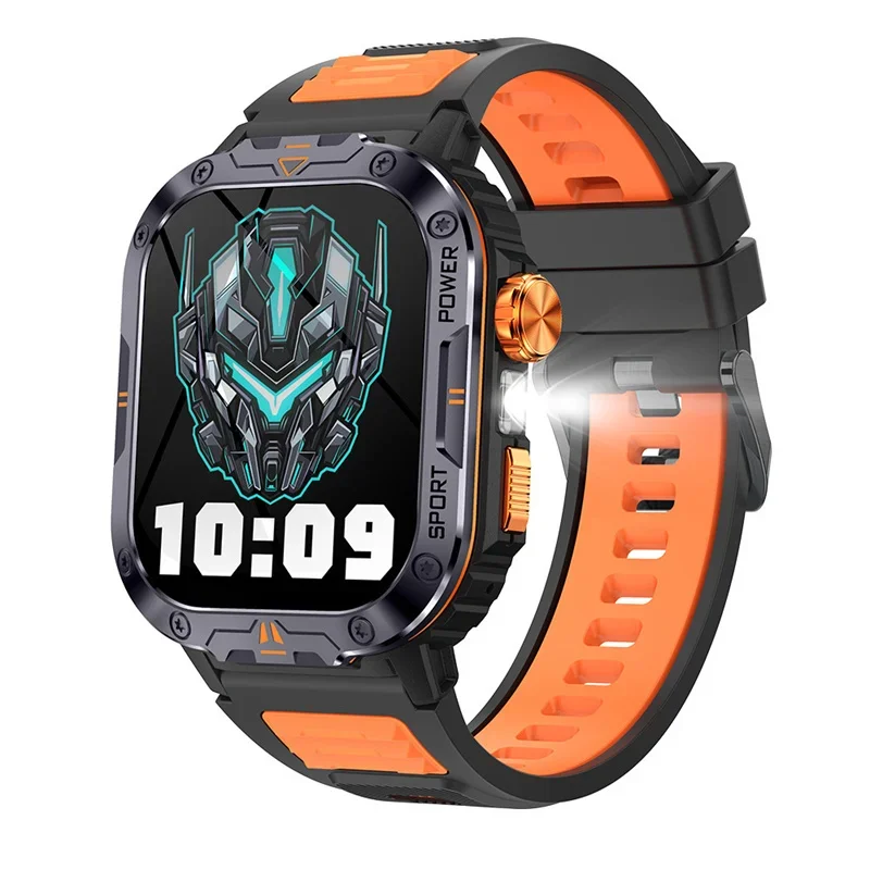 Gaines NX20 Smart Watch 2inch Large Screen Local Music Playback Flashlight Bluetooth Call AI Vocie Men Outdoor Sport Smartwatch
Gaines NX20 Smart Watch 2inch Large Screen Local Music Playback Flashlight Bluetooth Call AI Vocie Men Outdoor Sport Smartwatch