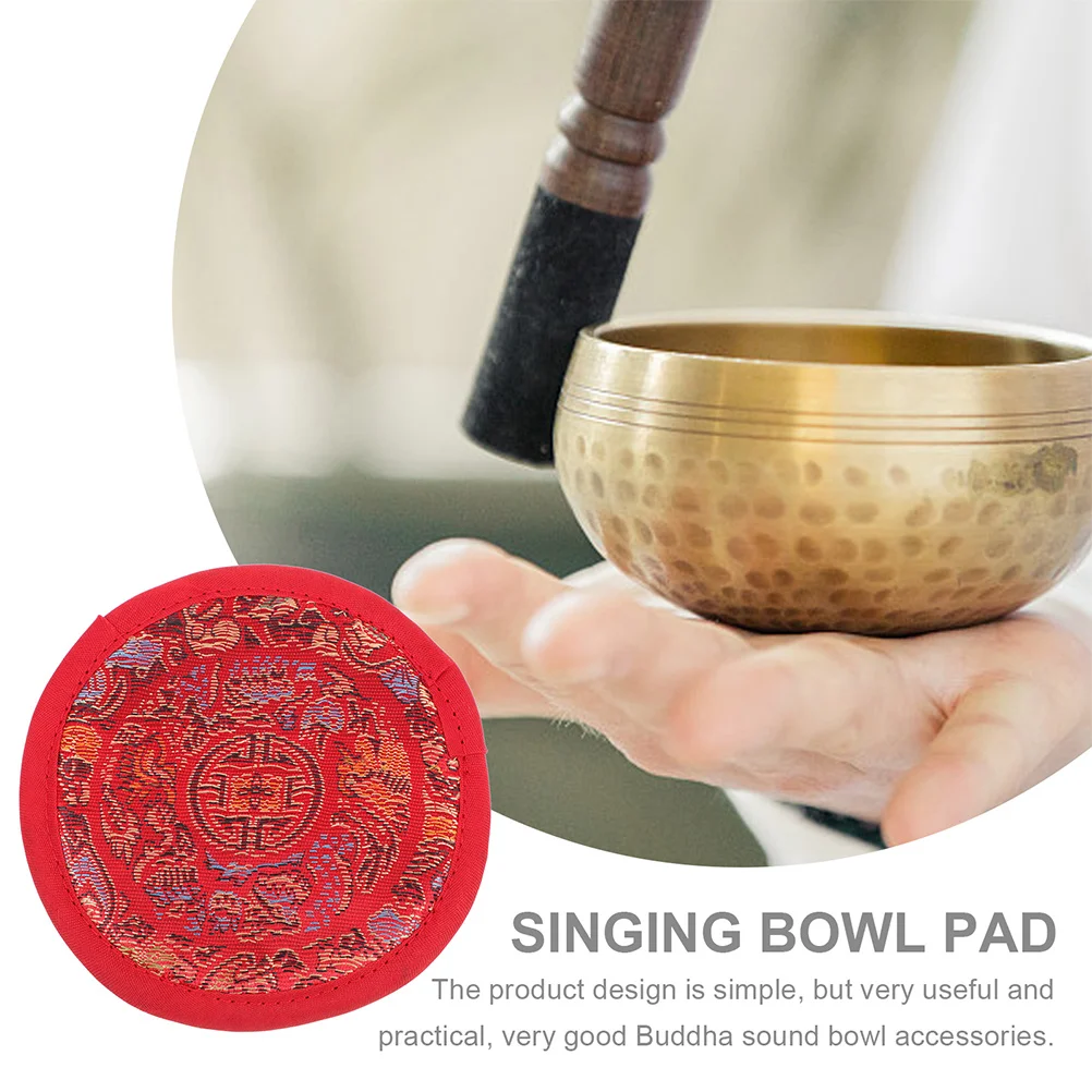 Buddhist Sound Bowl Pad Lightweight Compact Design Durable Embroidery Craft Cushion Religious Ritual Implement Instrument
Buddhist Sound Bowl Pad Lightweight Compact Design Durable Embroidery Craft Cushion Religious Ritual Implement Instrument