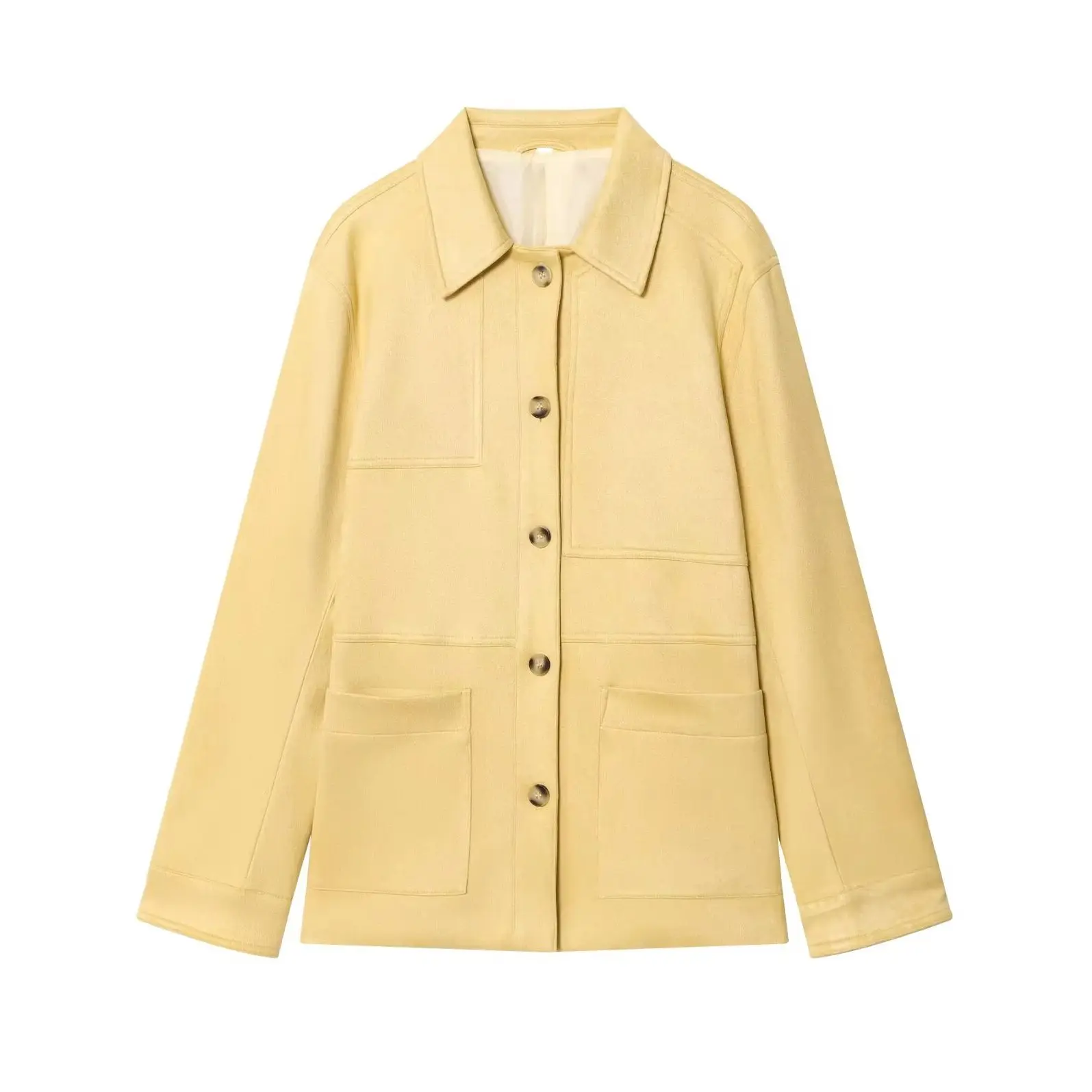 KONDALA Chic Elegant Fashion 2025 Autumn Yellow Casual Women Coat Long Single Breasted Pockets Coat Elegant Loose Female OutWear
KONDALA Chic Elegant Fashion 2025 Autumn Yellow Casual Women Coat Long Single Breasted Pockets Coat Elegant Loose Female OutWear