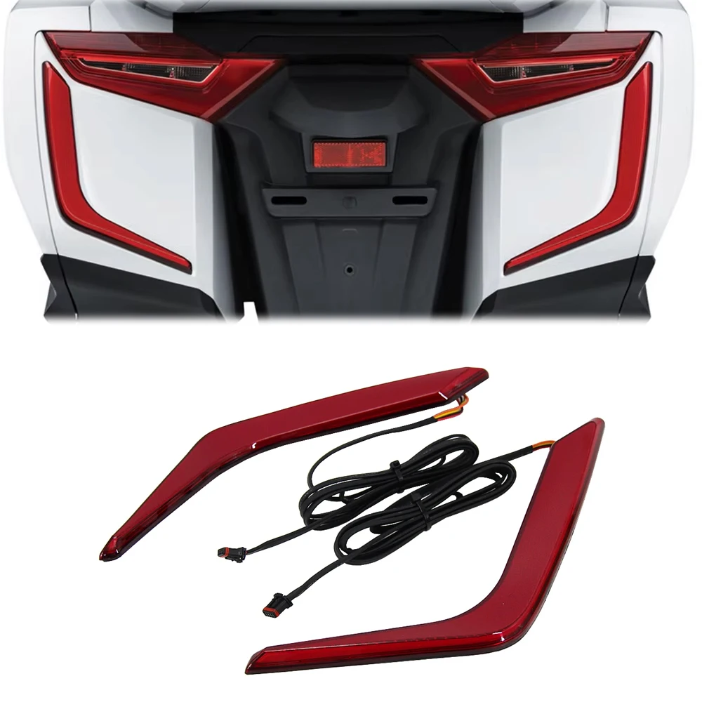 New Motorcycle Rear Saddlebag LED Turn Light Decorative Lamp For Honda GoldWing GL 1800 F6B 2018 2019 2020 2021
New Motorcycle Rear Saddlebag LED Turn Light Decorative Lamp For Honda GoldWing GL 1800 F6B 2018 2019 2020 2021