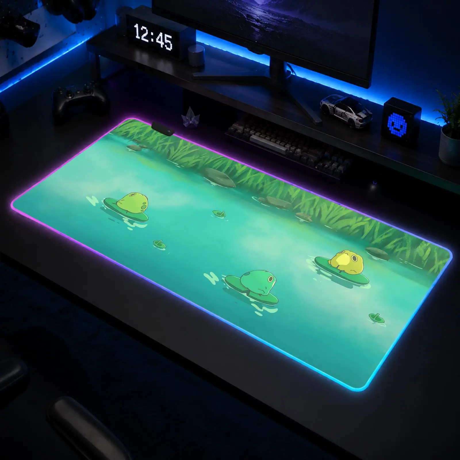 Abi Toads Frog Mouse Pad Gaming Anime Mouse Pad XXL RGB Desk Mats LED Table Pads Backlit Rubber Desktop
Abi Toads Frog Mouse Pad Gaming Anime Mouse Pad XXL RGB Desk Mats LED Table Pads Backlit Rubber Desktop