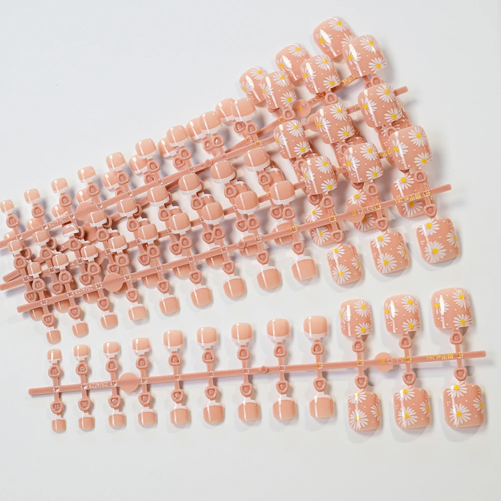 120 шт., дизайн ромашки, телесные желтые и белые ногти на ногах, короткие квадратные простые французские накладные ногти на ногах, летний многоразовый маникюр # ТД
120 шт., дизайн ромашки, телесные желтые и белые ногти на ногах, короткие квадратные простые французские накладные ногти на ногах, летний многоразовый маникюр # ТД