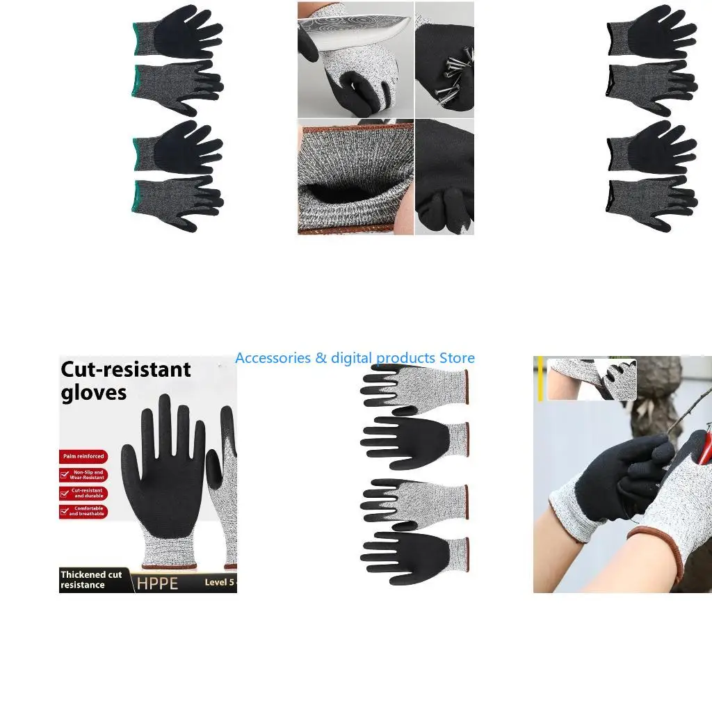 77JD Cut Stage Protective Gloves Abrasion Resistant Design Strengthened Grip For Glass Metal Processing
77JD Cut Stage Protective Gloves Abrasion Resistant Design Strengthened Grip For Glass Metal Processing