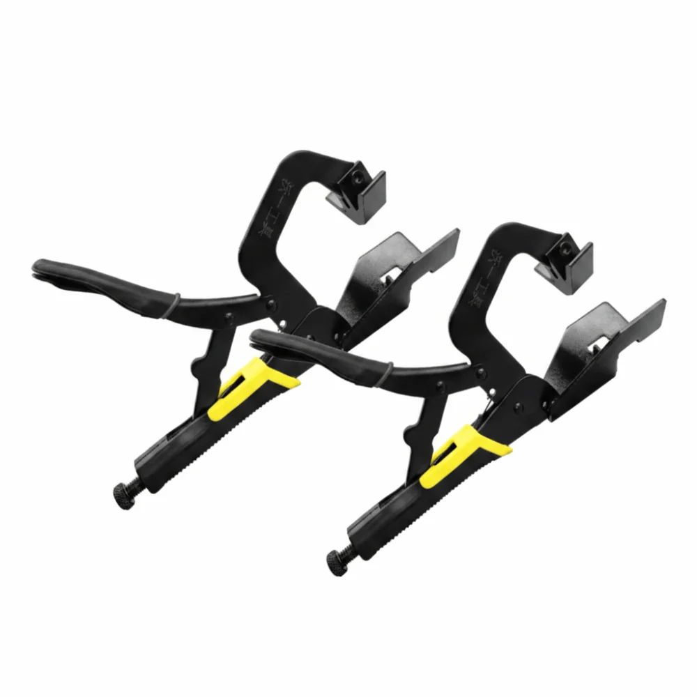 2 Pcs Non-Slip Handle 90 Degree Corner Clamp Precise Woodworking Carbon steel Right Angle Clamp Secure Locking Mechanism
2 Pcs Non-Slip Handle 90 Degree Corner Clamp Precise Woodworking Carbon steel Right Angle Clamp Secure Locking Mechanism