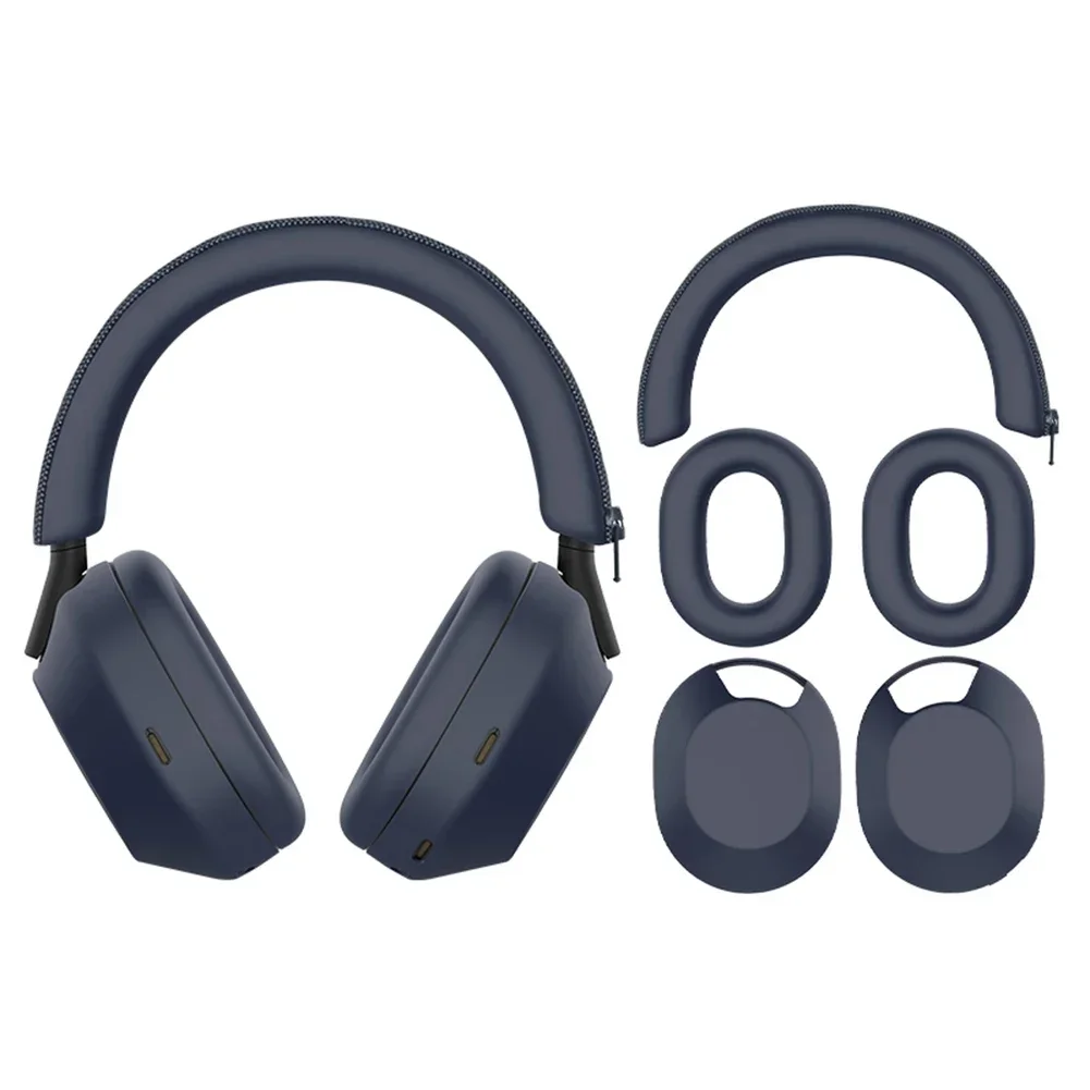 Suitable for Rose gray Sony WH-1000XM5 Headphone Silicone Protective Case Headbeam / Earmuff Sleeve / Shell Sleeve
Suitable for Rose gray Sony WH-1000XM5 Headphone Silicone Protective Case Headbeam / Earmuff Sleeve / Shell Sleeve
