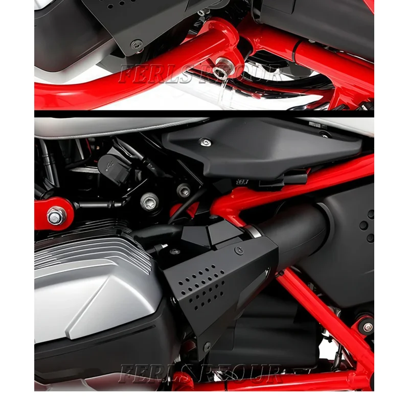 R NineT/R12 (Urban G/S, Scrambler,) Premium Aluminum Engine Protector - Injection Cover Shield, Direct Fit