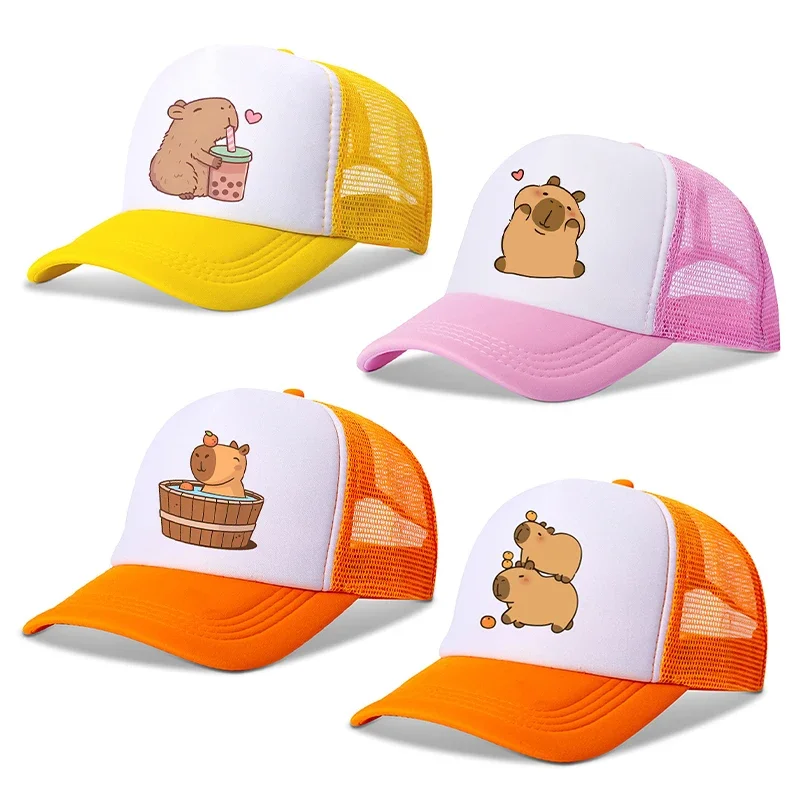 Capybara Baseball Cap Boys Girl Cute Y2K Trend Cartoon Printed Hat Kawaii Canvas Outdoor Casual Sunshade Hats Kids Birthday Gift
Capybara Baseball Cap Boys Girl Cute Y2K Trend Cartoon Printed Hat Kawaii Canvas Outdoor Casual Sunshade Hats Kids Birthday Gift
