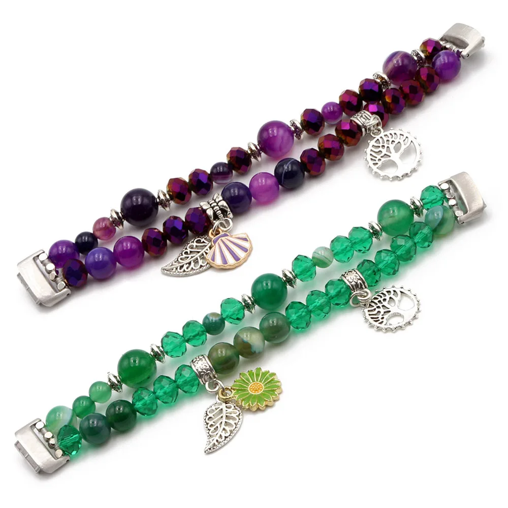 Women Watch Strap for Fitbit Inspire 3 Bracelet Jewelry Luxury Band Replacement for Fitbit Inspire 3 Bands Purple Green Beaded
Women Watch Strap for Fitbit Inspire 3 Bracelet Jewelry Luxury Band Replacement for Fitbit Inspire 3 Bands Purple Green Beaded