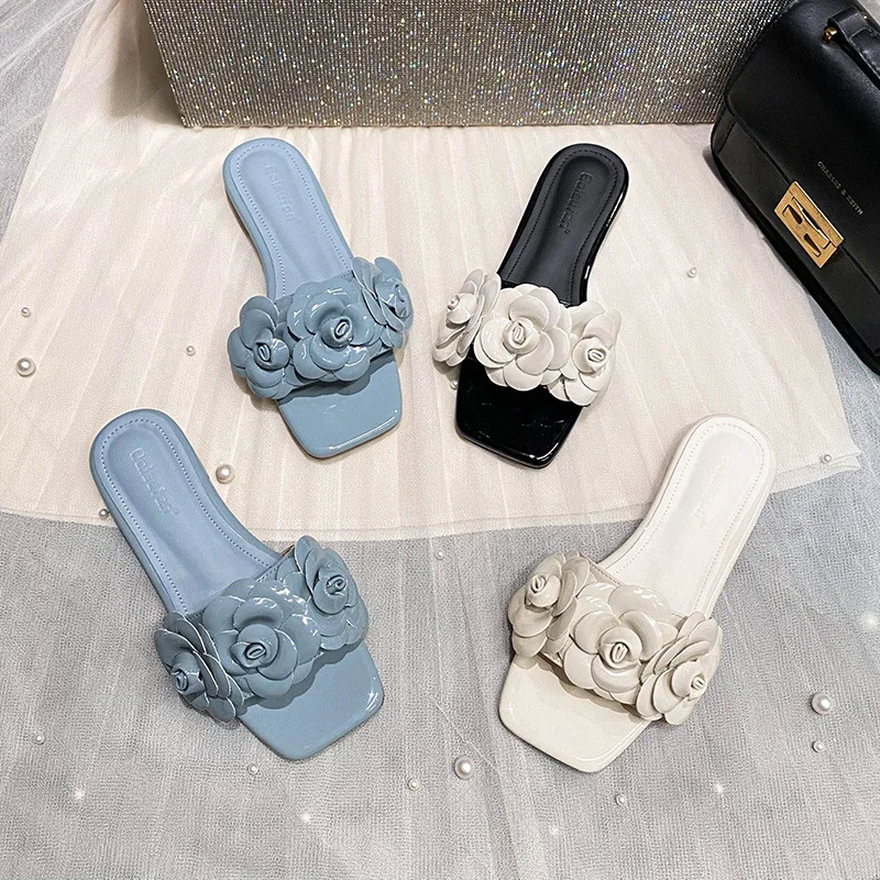 Floral Fairy Style Sandals 2026 New Gentle Lady Small Fragrance Tea Flower Outdoor Wear One Strap Cool Slippers Women
Floral Fairy Style Sandals 2026 New Gentle Lady Small Fragrance Tea Flower Outdoor Wear One Strap Cool Slippers Women