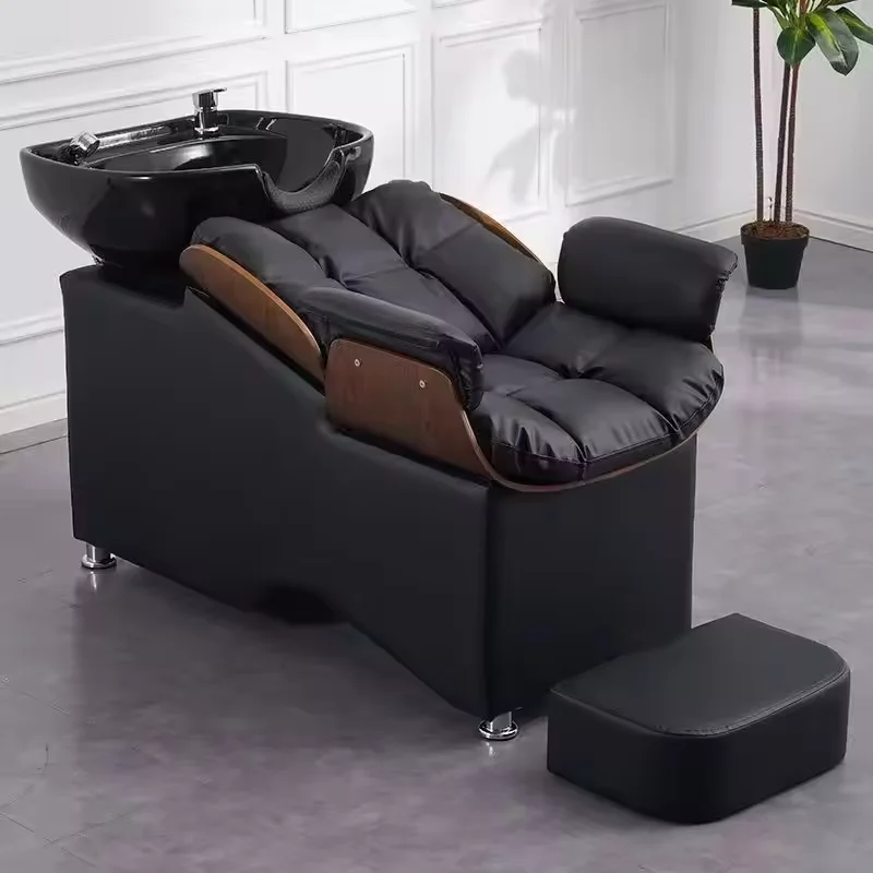 Modern Shampoo Chair with Ceramic Basin Hair Salon Bedroom Living Room Workshop-for Washing Hair High Quality
Modern Shampoo Chair with Ceramic Basin Hair Salon Bedroom Living Room Workshop-for Washing Hair High Quality