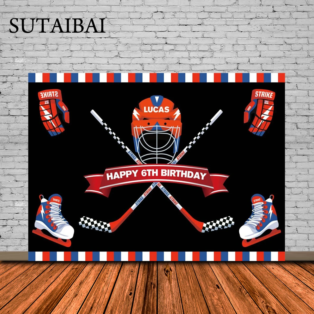 Hockey Backdrop Birthday Party Backdrop Baby Shower Photography Boys Custom Background Vinyl Photo Booth Studio Banner
Hockey Backdrop Birthday Party Backdrop Baby Shower Photography Boys Custom Background Vinyl Photo Booth Studio Banner