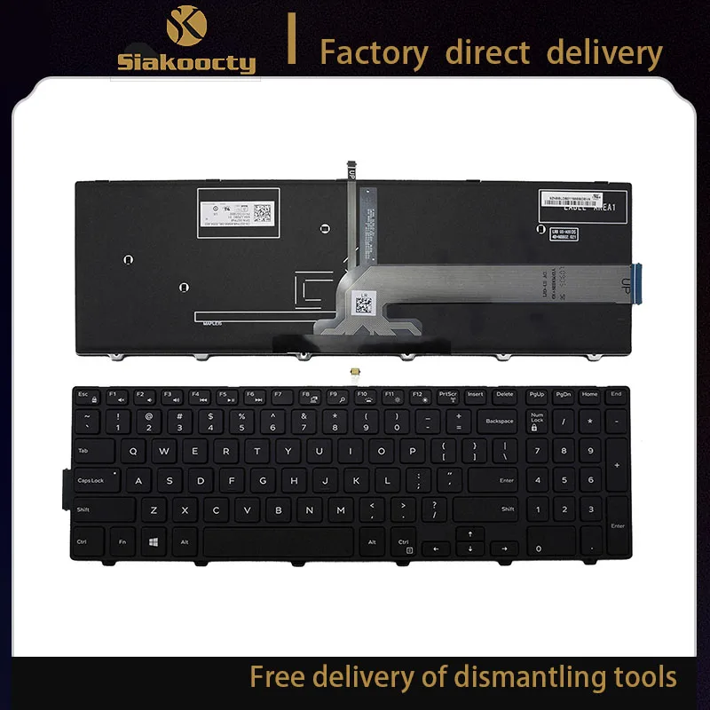 Siakoocty New for Dell Inspiron 15 5000 5543 5545 5547 5548 laptop Keyboard with backlit
Siakoocty New for Dell Inspiron 15 5000 5543 5545 5547 5548 laptop Keyboard with backlit