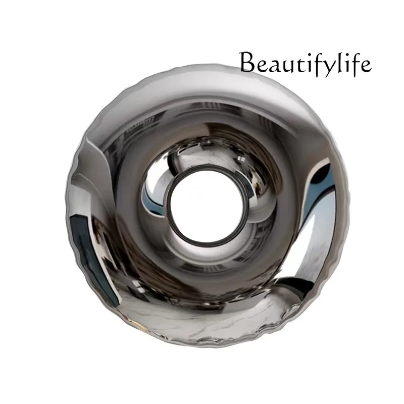 Modern Light Luxury Electroplating Donut Wall Decoration Living Room Sofa Background Wall Model Room Creative Wall Decoration
Modern Light Luxury Electroplating Donut Wall Decoration Living Room Sofa Background Wall Model Room Creative Wall Decoration