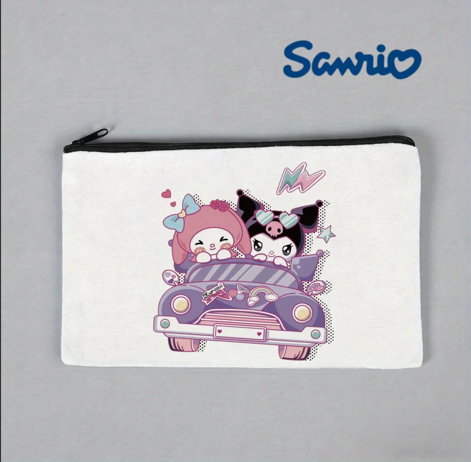 1pc Cute Sanrio Kuromi Berry Yogurt Pattern Canvas Cosmetic Bag Double Side Print Travel Toiletry Zipper Organizer Wallet Gift
1pc Cute Sanrio Kuromi Berry Yogurt Pattern Canvas Cosmetic Bag Double Side Print Travel Toiletry Zipper Organizer Wallet Gift