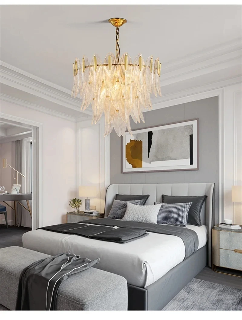 Nordic design style living room dining room villa glass LED lighting fixtures
Nordic design style living room dining room villa glass LED lighting fixtures