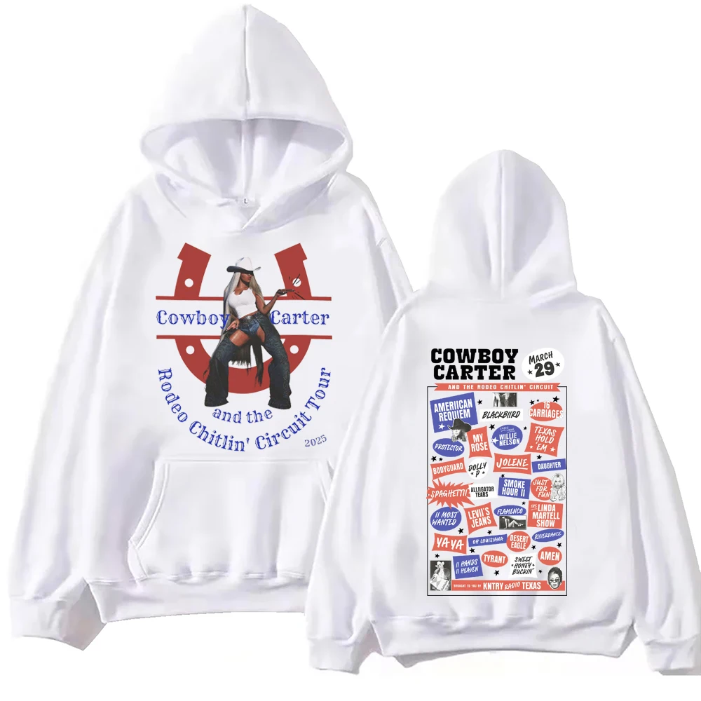 Beyonce Cowboy Carter World Tour 2025 Hoodie Harajuku Hip Hop Pullover Tops Sweatshirt
Beyonce Cowboy Carter World Tour 2025 Hoodie Harajuku Hip Hop Pullover Tops Sweatshirt