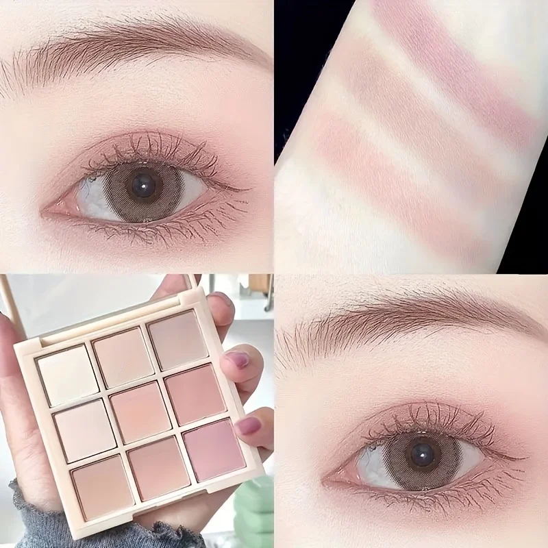 Multifunctional Eyeshadow Palette 9 Colors Various Shades Long Lasting Moisturizing Eye Shadow Palettes for Women Makeup Kit
Multifunctional Eyeshadow Palette 9 Colors Various Shades Long Lasting Moisturizing Eye Shadow Palettes for Women Makeup Kit