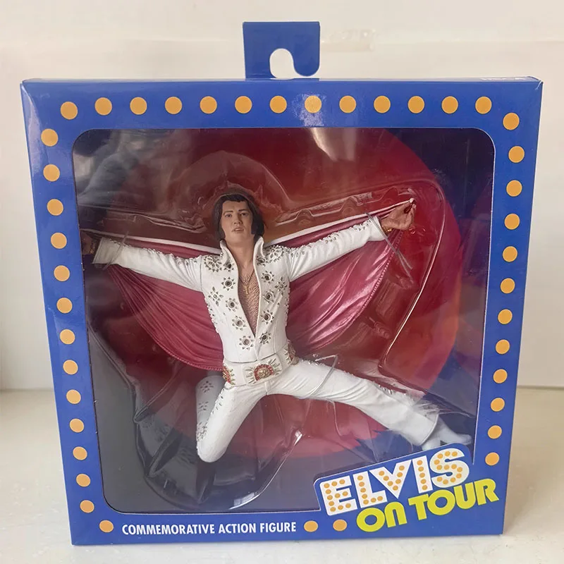 NECA 18085 Elvis on Tour Figure Anime Action Figuras 7-Inch Collection Movable Model Doll Ornament Peripheral Original Gift
NECA 18085 Elvis on Tour Figure Anime Action Figuras 7-Inch Collection Movable Model Doll Ornament Peripheral Original Gift