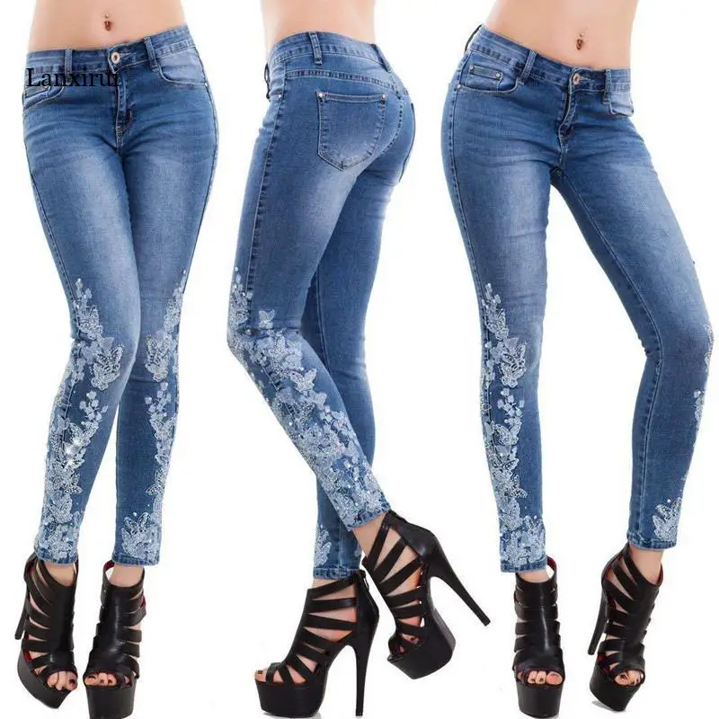 High Waist Jeans For Women Casual Stretch Autumn Denim Pencil Pants Lady Slim Elastic Skinny Jeans Spring Trousers S-5XL
High Waist Jeans For Women Casual Stretch Autumn Denim Pencil Pants Lady Slim Elastic Skinny Jeans Spring Trousers S-5XL
