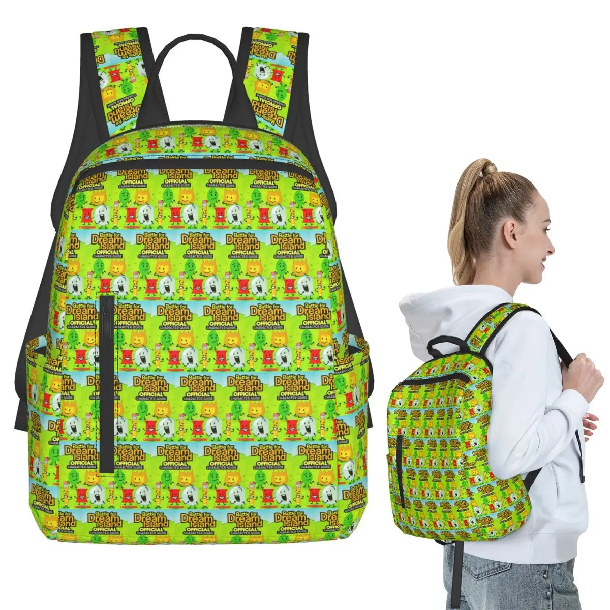 Battle For Dream Island Backpack Student BookBag Children School Bag Laptop Shoulder Bags Boys Girls
Battle For Dream Island Backpack Student BookBag Children School Bag Laptop Shoulder Bags Boys Girls
