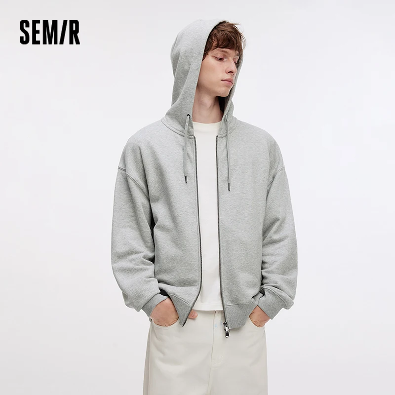 Semir Куртка с капюшоном Мужская минималистичная однотонная универсальная вязаная осенняя пара одинакового повседневного молодежного пальто
Semir Куртка с капюшоном Мужская минималистичная однотонная универсальная вязаная осенняя пара одинакового повседневного молодежного пальто
