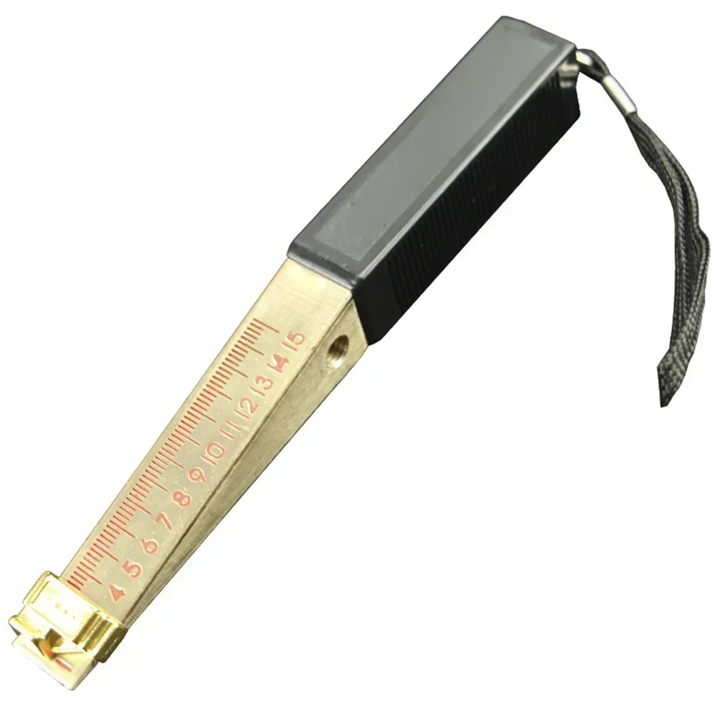 For Flatness Deviation Vernier Gauge Feeler Gauge Home Inspection Gold Black Door Measurement 150*15*17mm Size
For Flatness Deviation Vernier Gauge Feeler Gauge Home Inspection Gold Black Door Measurement 150*15*17mm Size