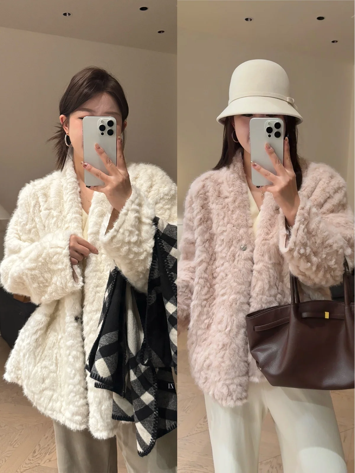 Warm Furry Women's Jaet V-ne mat Sle Youthful Charm Thiened Long Sve Coat for Daily Wear No Hat Included
Warm Furry Women's Jaet V-ne mat Sle Youthful Charm Thiened Long Sve Coat for Daily Wear No Hat Included