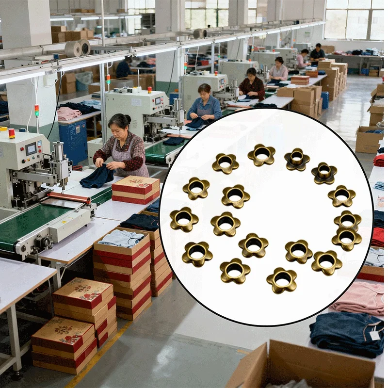 90Pcs Bronze Hollow Flower Eyelets, for Coat Shoulder Decor, Lightweight & Anti-Corrosive
90Pcs Bronze Hollow Flower Eyelets, for Coat Shoulder Decor, Lightweight & Anti-Corrosive