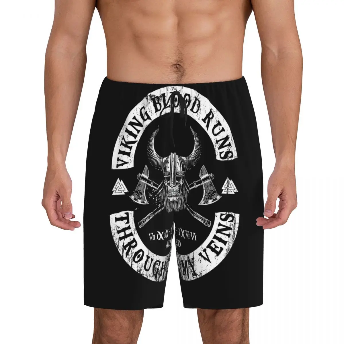 Мужские короткие пижамные шорты Custom Viking Blood Runs Through My Veins, нижняя часть комплекта для сна и отдыха, шорты для сна
Мужские короткие пижамные шорты Custom Viking Blood Runs Through My Veins, нижняя часть комплекта для сна и отдыха, шорты для сна