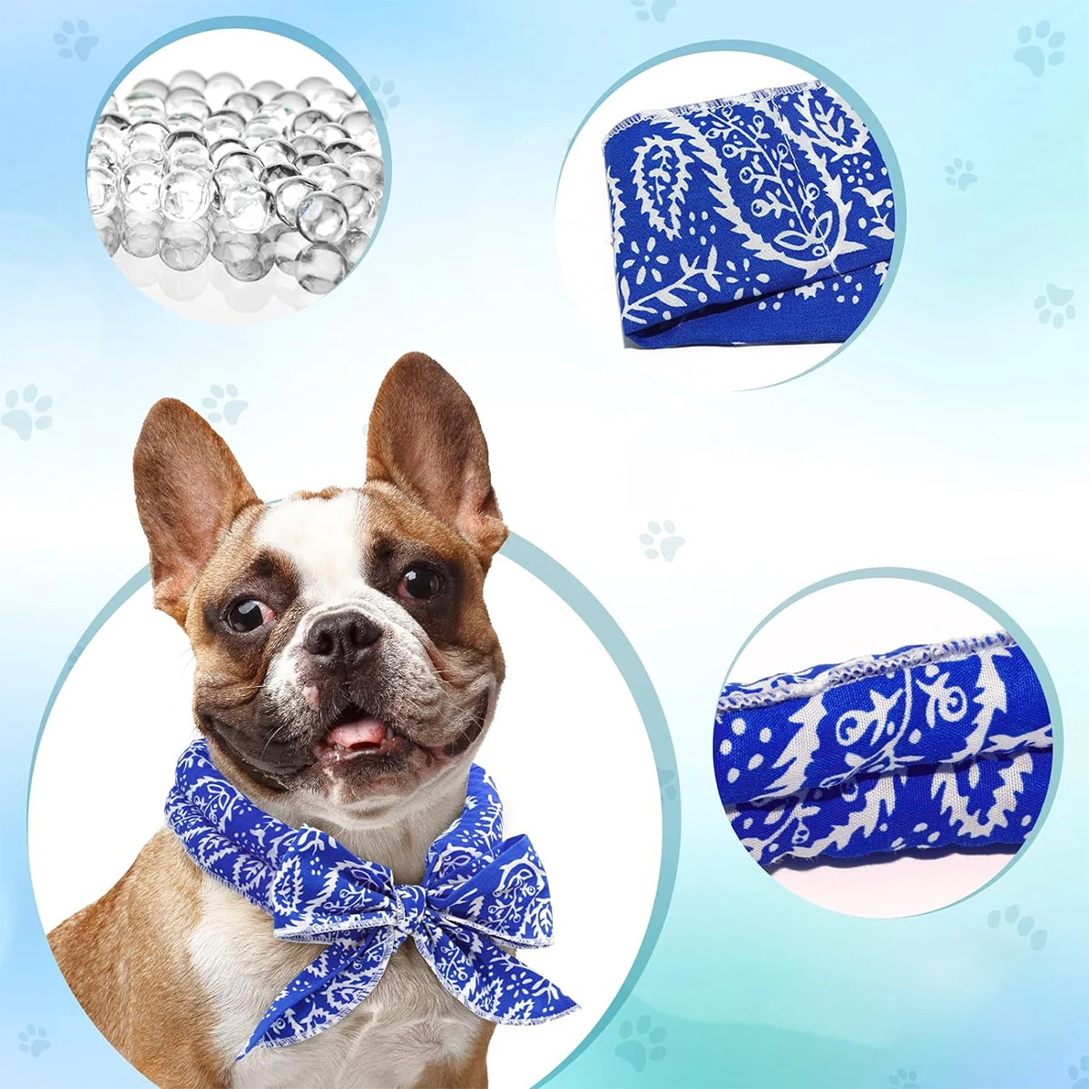 Summer Cooling Pet Ice Collar Cat And Dog Cool Collar Scarf Outdoor Travel To Relieve Summer Heat
Summer Cooling Pet Ice Collar Cat And Dog Cool Collar Scarf Outdoor Travel To Relieve Summer Heat