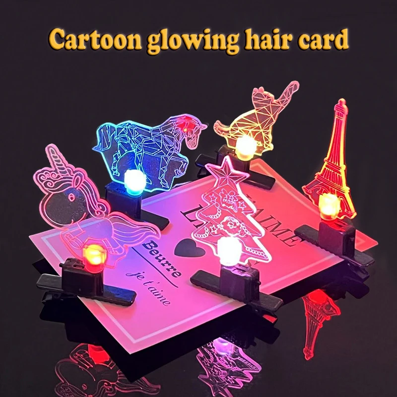 5Pcs Creative Cartoon LED Flash Bobo Ball Hairpin Cute Glowing Children's Headdress Funny Transparent Hairpin Girls Holiday Gift
5Pcs Creative Cartoon LED Flash Bobo Ball Hairpin Cute Glowing Children's Headdress Funny Transparent Hairpin Girls Holiday Gift