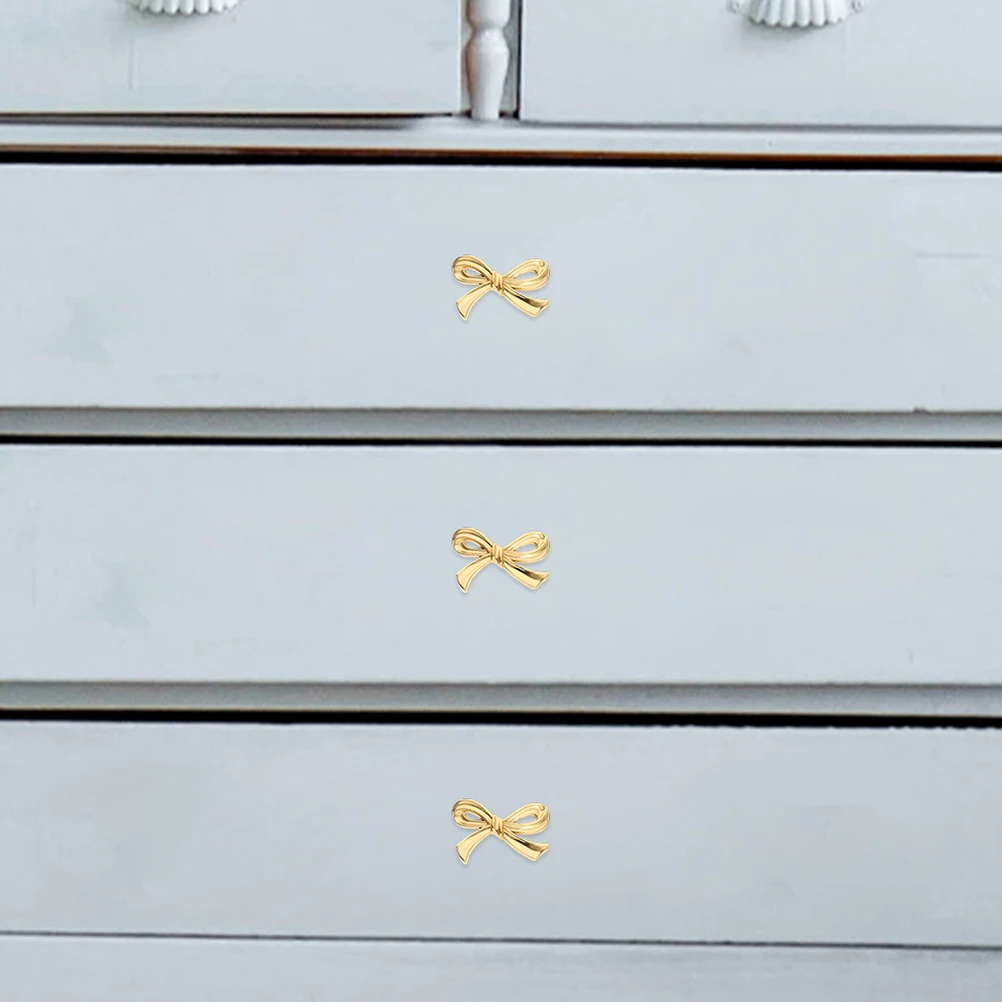 4Pcs Bowknot Brass Drawer Knobs Bow Cabinet Pull Handles Dresser Closet Cupboard Furniture Door Gold Bow Drawer Knobs
4Pcs Bowknot Brass Drawer Knobs Bow Cabinet Pull Handles Dresser Closet Cupboard Furniture Door Gold Bow Drawer Knobs