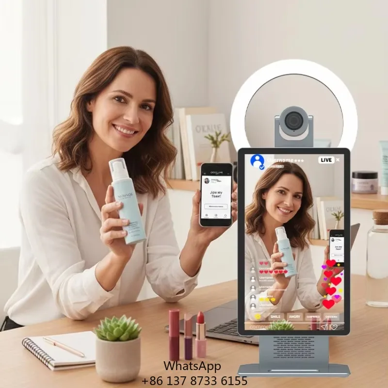 Hot Selling 15.6 50MP Camera All In One Livestreaming Screen YB Live Stream Equipment
Hot Selling 15.6 50MP Camera All In One Livestreaming Screen YB Live Stream Equipment