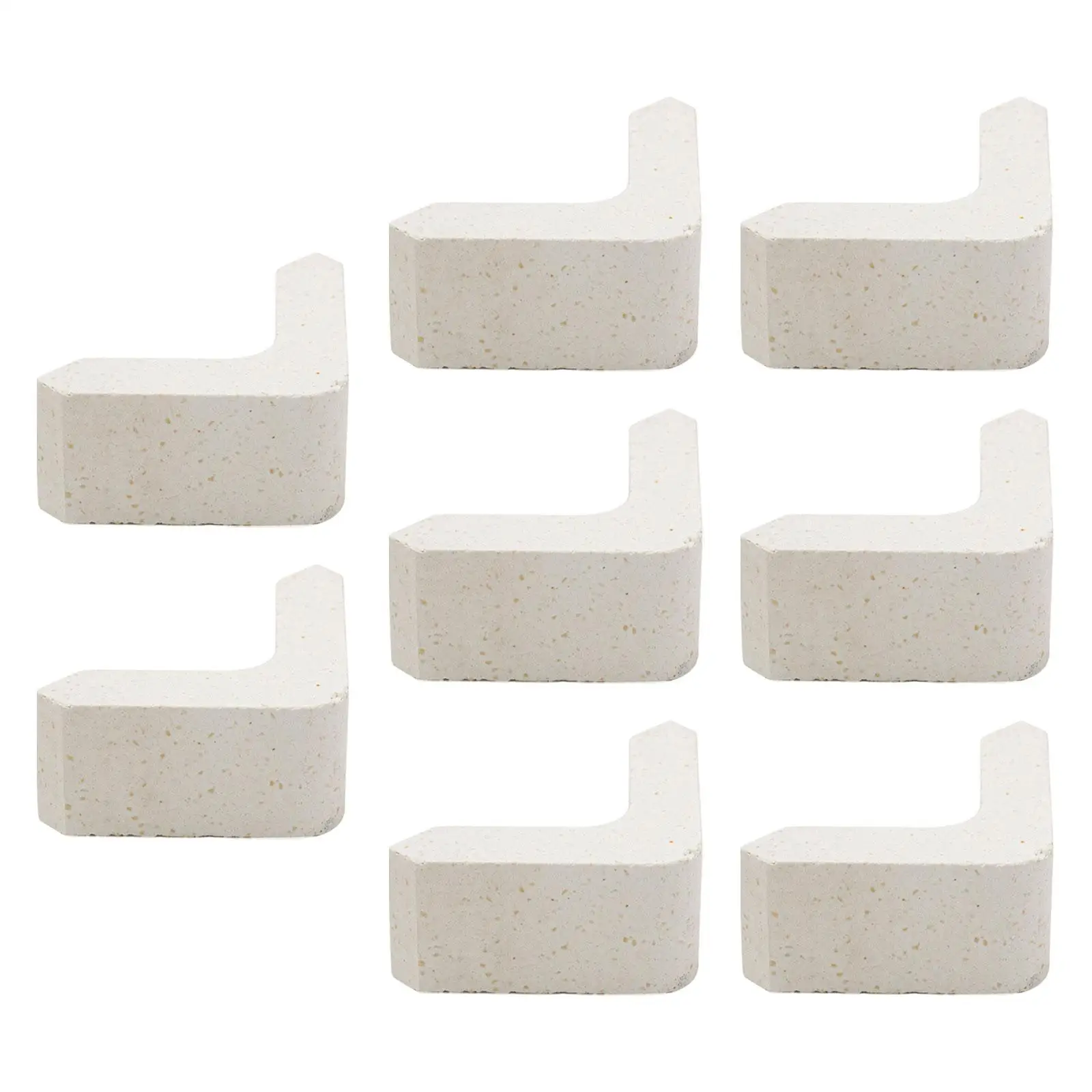 8 Pieces Pottery Kiln Posts Firing Accessories Refractory for Studio, Reusable
8 Pieces Pottery Kiln Posts Firing Accessories Refractory for Studio, Reusable