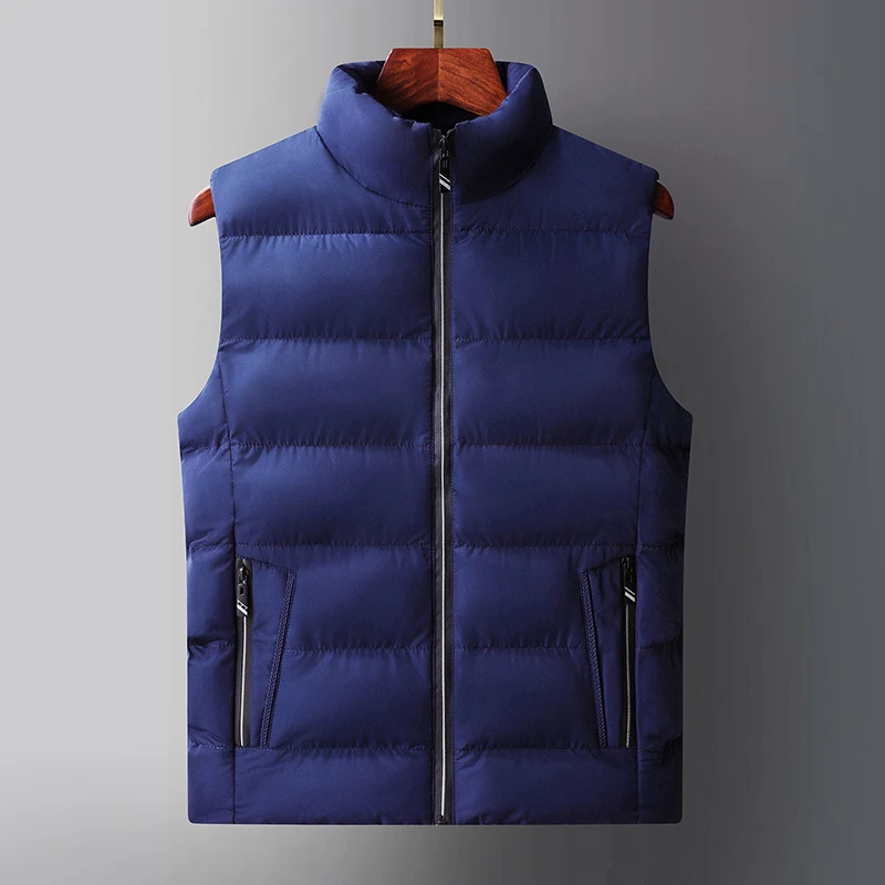 winter Autumn Men's Down Cotton Vest Plus Size vest Jacket Youth Slims fit Warm Cotton Thickened Vest Coat men
winter Autumn Men's Down Cotton Vest Plus Size vest Jacket Youth Slims fit Warm Cotton Thickened Vest Coat men