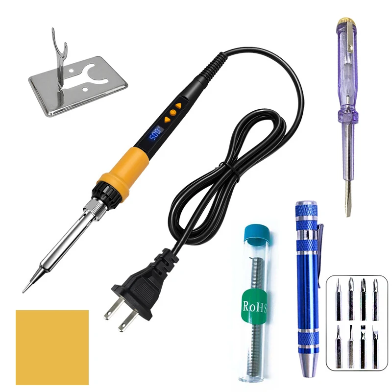 Набор для пайки электрического паяльника, набор инструментов для пайки электронного ремонта, простой в эксплуатации
Набор для пайки электрического паяльника, набор инструментов для пайки электронного ремонта, простой в эксплуатации