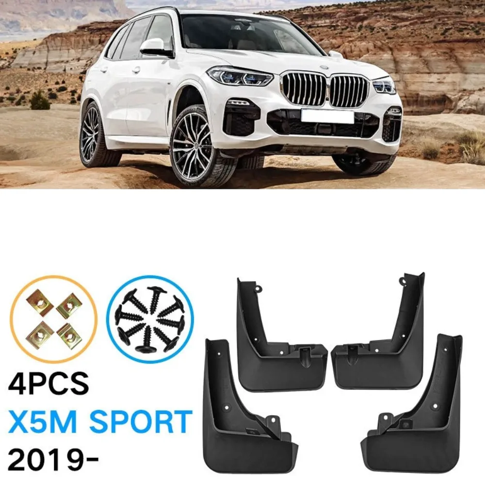 Mud Flaps For BMW X5 M Sport G05 2019-2025 Mudguard Front Rear Wheel Fender Splash Guards Mudflaps Car Exterior Accessories 4Pcs
Mud Flaps For BMW X5 M Sport G05 2019-2025 Mudguard Front Rear Wheel Fender Splash Guards Mudflaps Car Exterior Accessories 4Pcs