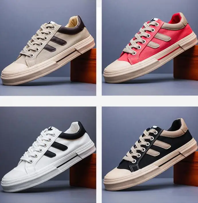 Men's Spring 2026 Canvas Shoes Fashion Summer Breathable Versatile Lace-Up Flat Footwear for Men
Men's Spring 2026 Canvas Shoes Fashion Summer Breathable Versatile Lace-Up Flat Footwear for Men