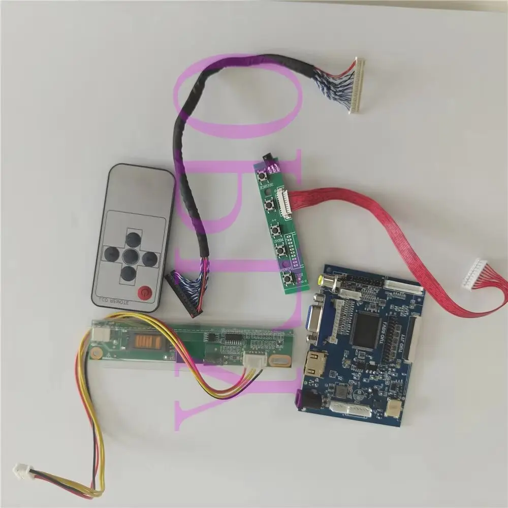 Controller board for LTN141AT02 LTN141AT03 14.1" 1280×800 30pin 1 CCFL LCD panel DIY Kit HDMI-compatible AV VGA
Controller board for LTN141AT02 LTN141AT03 14.1" 1280×800 30pin 1 CCFL LCD panel DIY Kit HDMI-compatible AV VGA